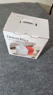 Canopy Filtered Humidifier with Hydrating Beauty and Night Light Modes